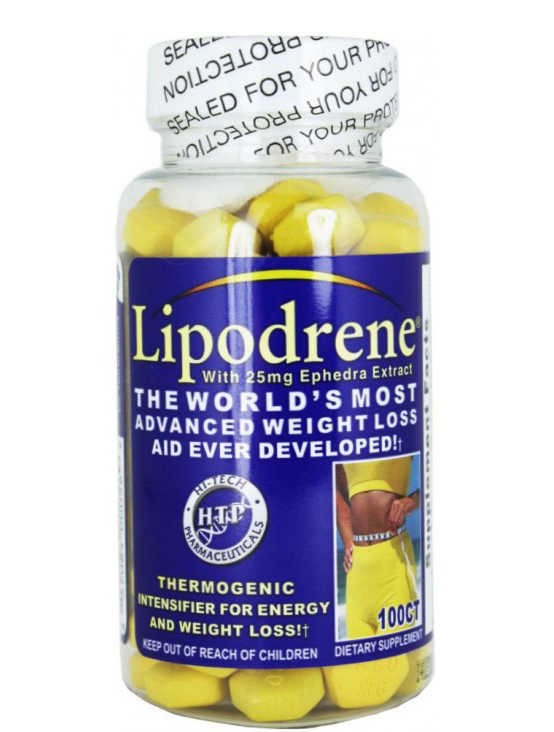LIPODRENE 100 CAPSULES 25 mg EPHEDRA - Nouvelle formule !