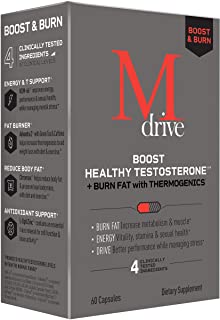 MDRIVE BOOST AND BURN FOR MEN 60 CAPSULES