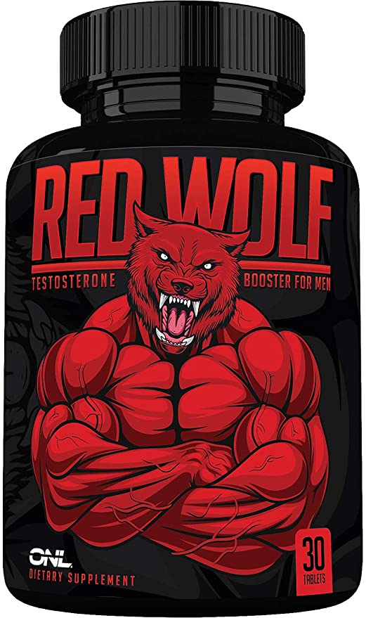 RED WOLF 30 CAPSULES 1 MOIS DAPPROVISIONNEMENT MADE IN USA