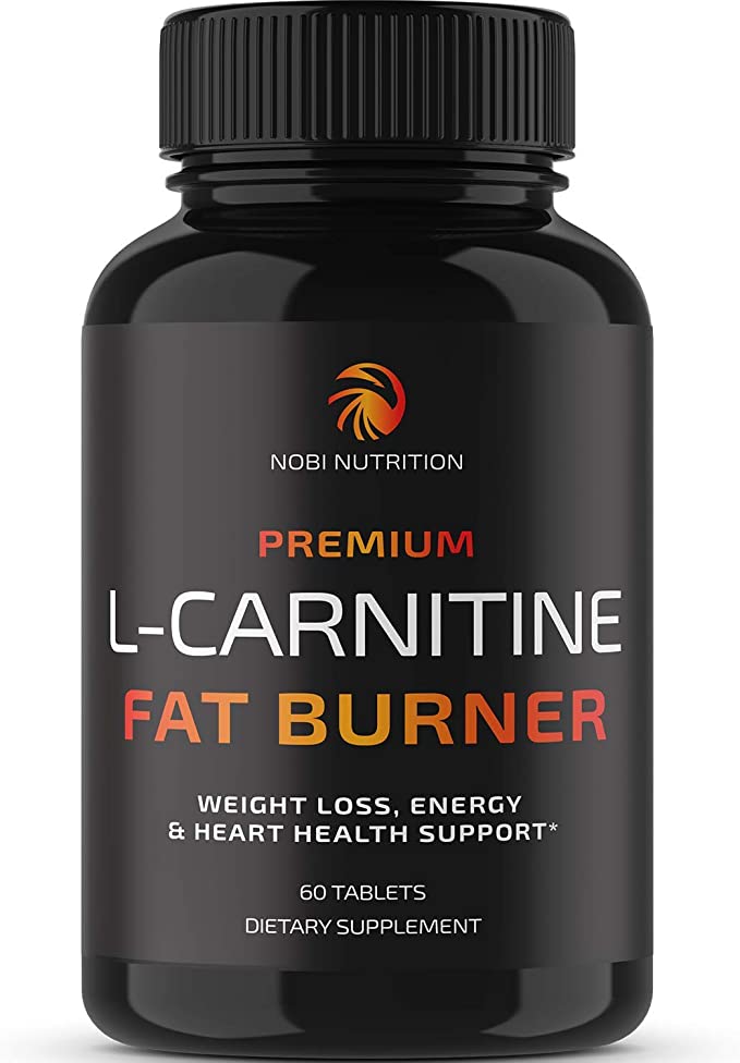 NOBI NUTRITION LCARNITINE FAT BURNER  HEALTHIER WEIGHT LOSS FOR WOMEN and MEN 